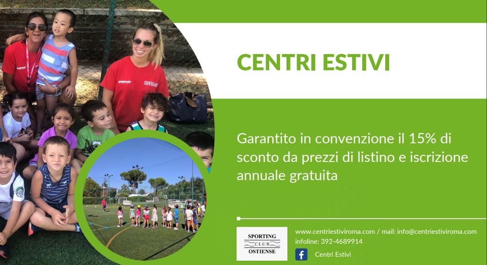sporting centri estivi
