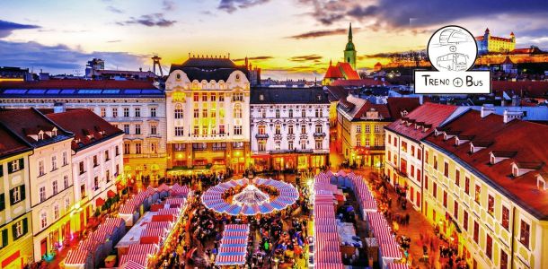 Mercatini di Natale 2024 Bratislava e Castello di Hof